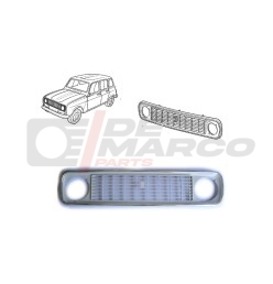 Máscara de faro de plástico gris del Renault 4