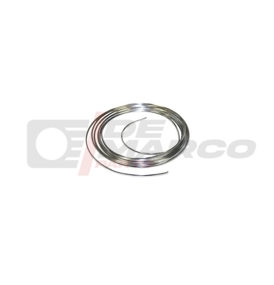 Borde de goteo del marco del techo cromado R4 F6 Van (8 metros)