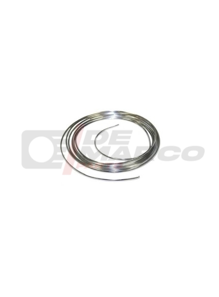 Borde de goteo del marco del techo cromado R4 F6 Van (8 metros)