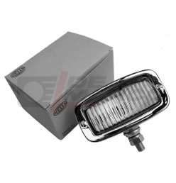 Luz de marcha atrás adicional completa Hella, con soporte de metal cromado
