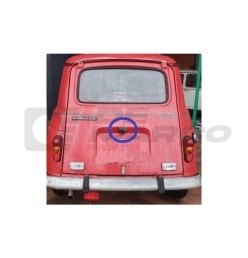 Luz de matrícula completa Renault 4,R4 F4