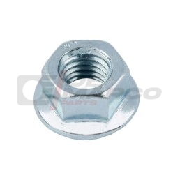 Galvanized nut for securing plastic headlight grille for Renault 4