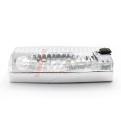 Lámpara de techo interior completa de 12 V con base cromada