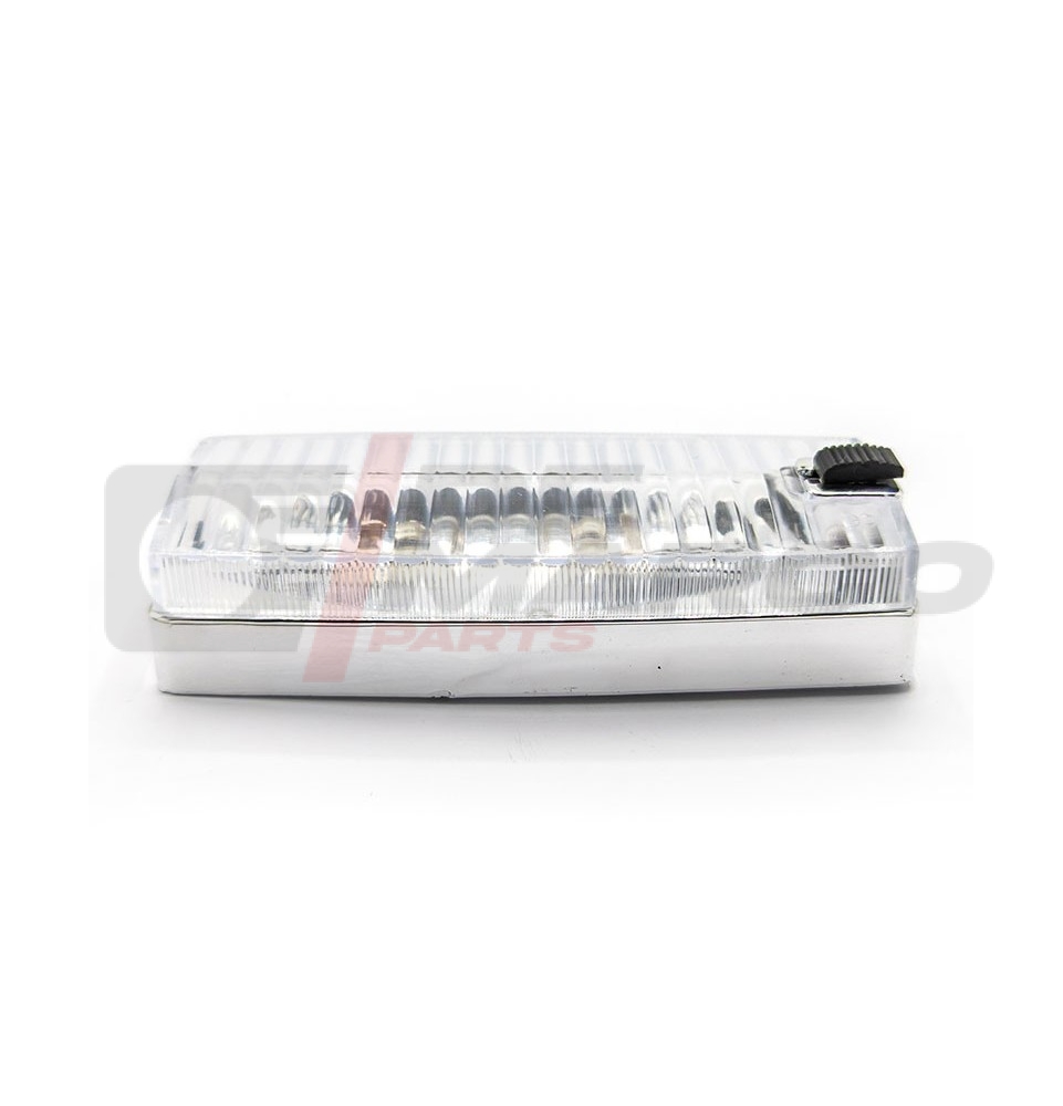 Lámpara de techo interior completa de 12 V con base cromada