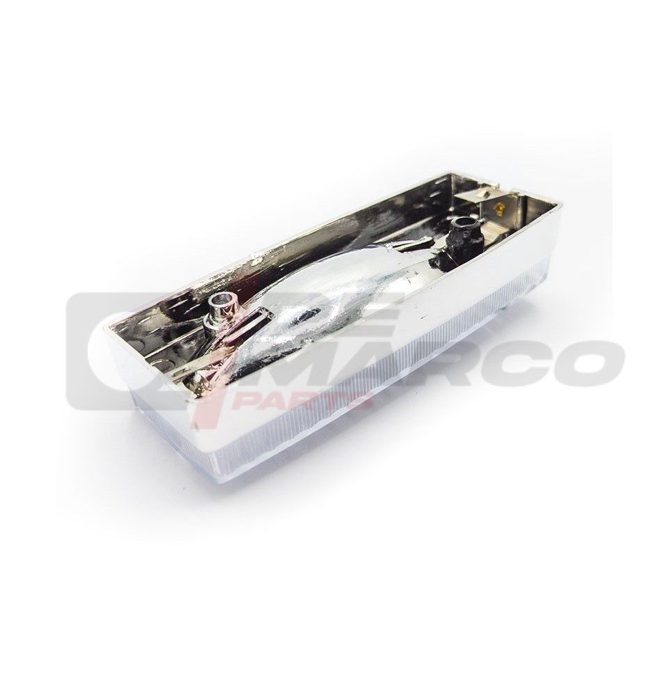 Lampada Luce Lampeggiante Blu Precablata 10mm + Portalunetta 12V