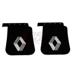 Par de faldones traseros con logotipo Renault 4