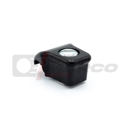 Pomo de cristal corredizo negro para coches clásicos Renault 4, detalle