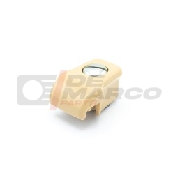 Beige sliding glass knob for Renault 4