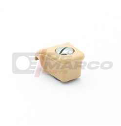 Pomo corredizo de cristal beige para coches clásicos Renault 4, detalle