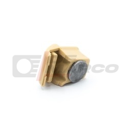 Pomo de cristal corredizo beige para coches clásicos Renault 4, trasero