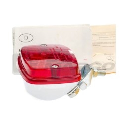 Complete supplementary rear fog light by Hella, detail