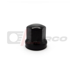 Black plastic wheel nut for French Renault classic cars