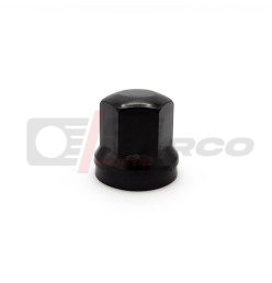 Tapas de tuercas de rueda de plástico negro para coches clásicos franceses Renault