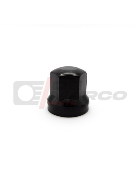 Tapas de tuercas de rueda de plástico negro para coches clásicos franceses Renault
