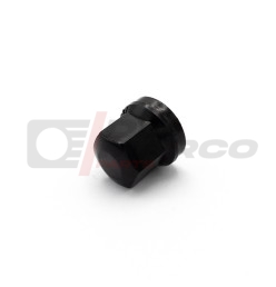 Black plastic wheel nut for French Renault classic cars