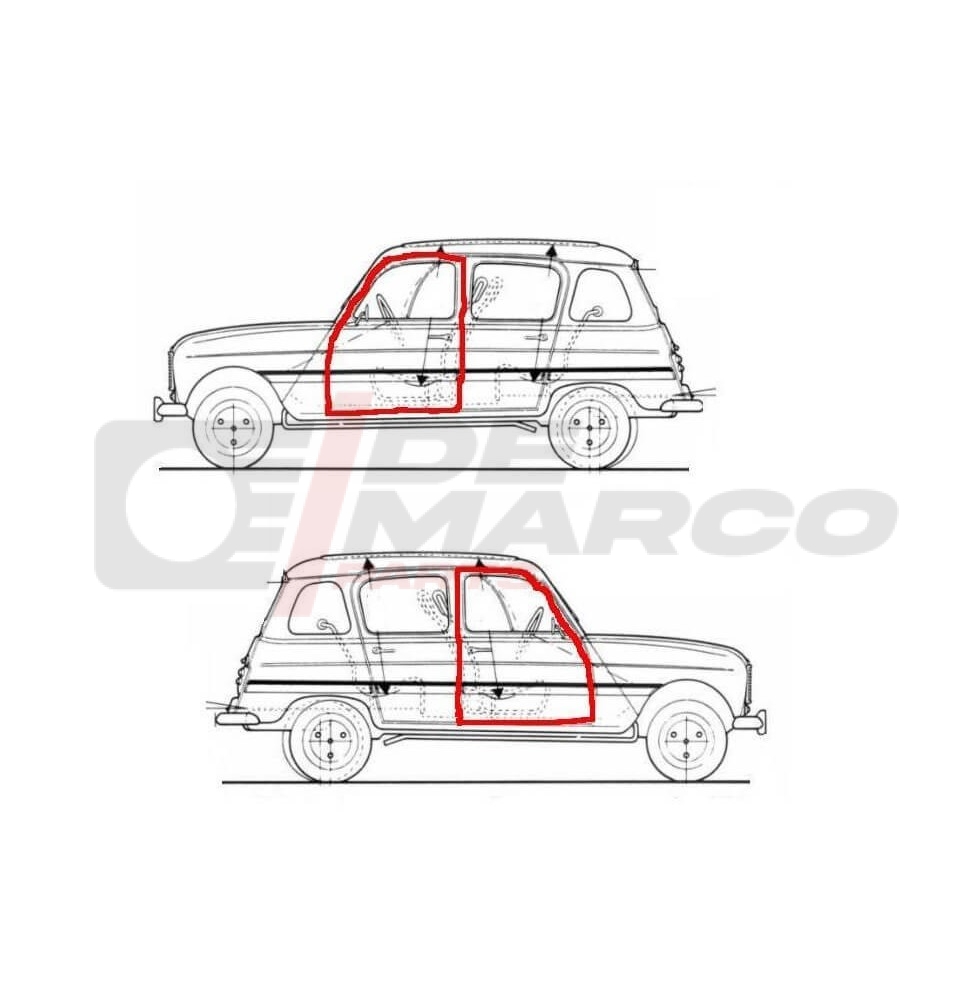 Tergicristalli Anteriori Auto 53,3 Cm + 53,3 Cm (2 Pezzi) - Qualità OEM, Silenziosi, Per Tutte Le Stagioni