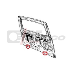 Topes de goma para puerta trasera de Renault 4 (2 uds.)