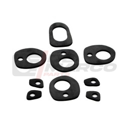 Kit de juntas de manija de puerta metálica y portón trasero para Renault 4 (5 piezas)