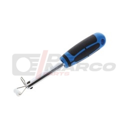 Kit de herramientas para insertar el núcleo cromado en los sellos de las ventanas