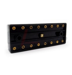 Caja de fusibles negra para coches clásicos Renault 4, abajo