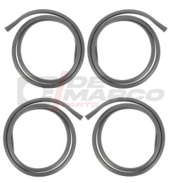 Kit para 4 ventanas, canal de sellado para ventanas correderas Renault 4 a partir de 1979 (marcos de ventana de plástico)