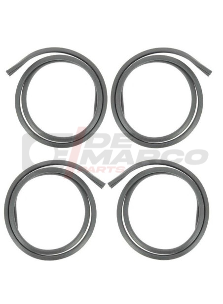 Kit para 4 ventanas, canal de sellado para ventanas correderas Renault 4 a partir de 1979 (marcos de ventana de plástico)