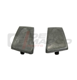 Par de bisagras de puerta trasera grandes Renault 4