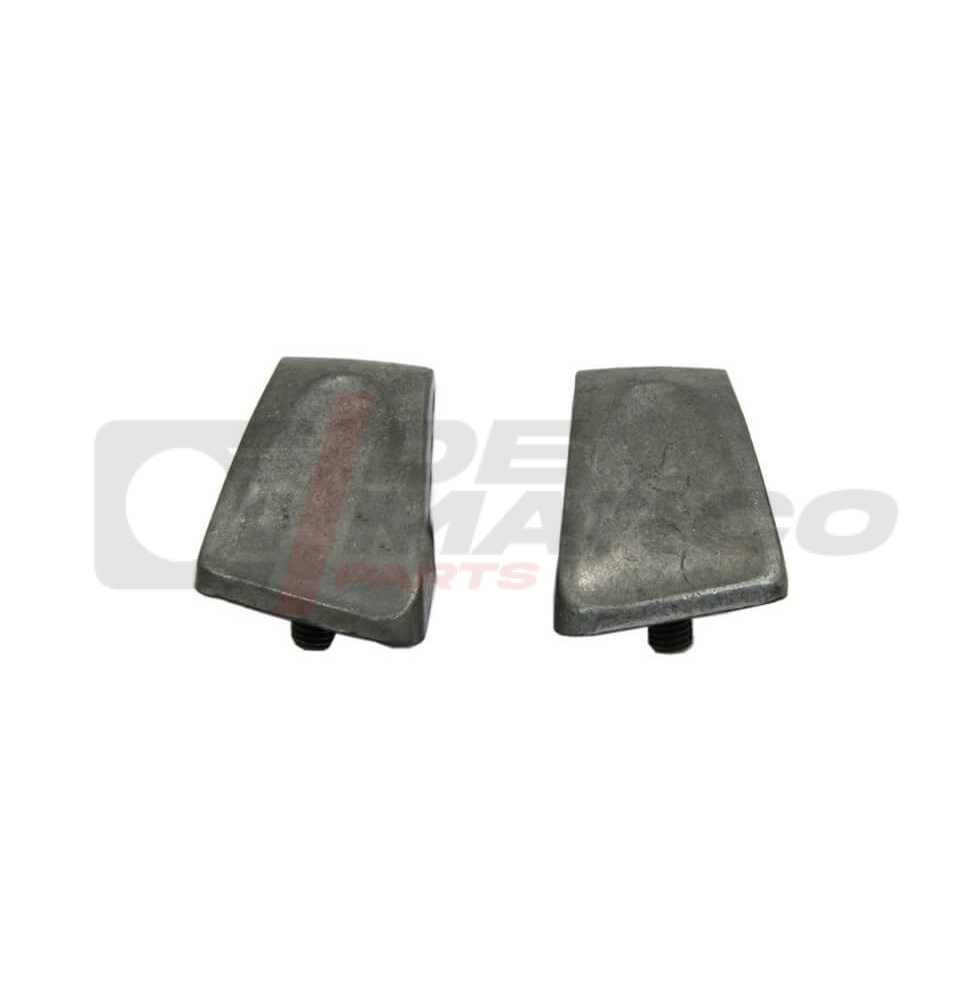 Par de bisagras de puerta trasera grandes Renault 4