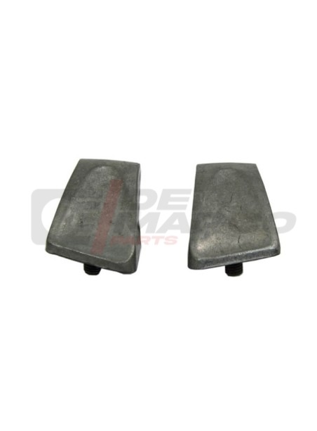 Par de bisagras de puerta trasera grandes Renault 4