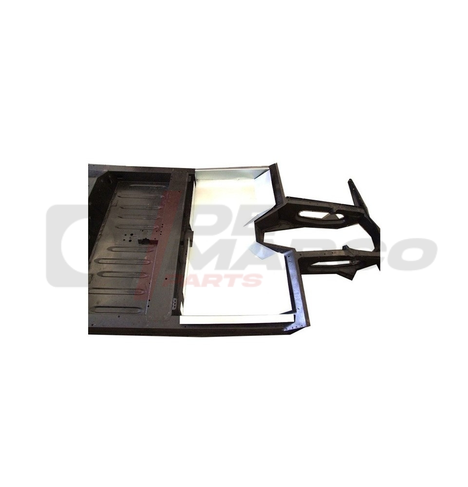 Reparación de chapa lisa para pedales delanteros de Renault 4