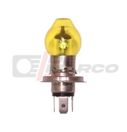 Casquillo amarillo para bombilla halógena