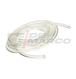 Tubo lavavetri in pvc trasparente (5mm)