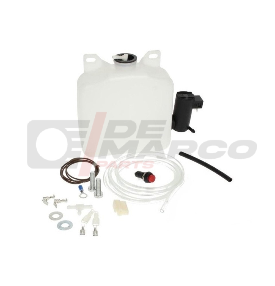 Kit completo de bandeja limpiaparabrisas eléctrica de 12 V (modelo plano)
