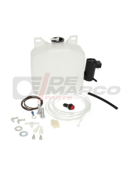 Kit completo de bandeja limpiaparabrisas eléctrica de 12 V (modelo plano)