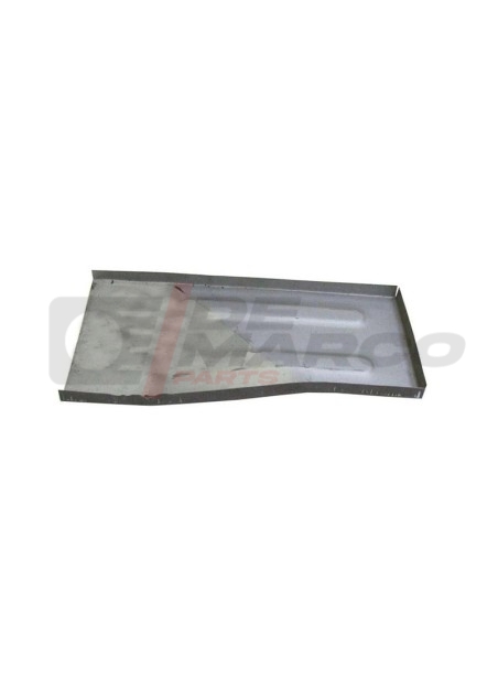 Reparación de chapa del chasis delantero izquierdo del Renault 4