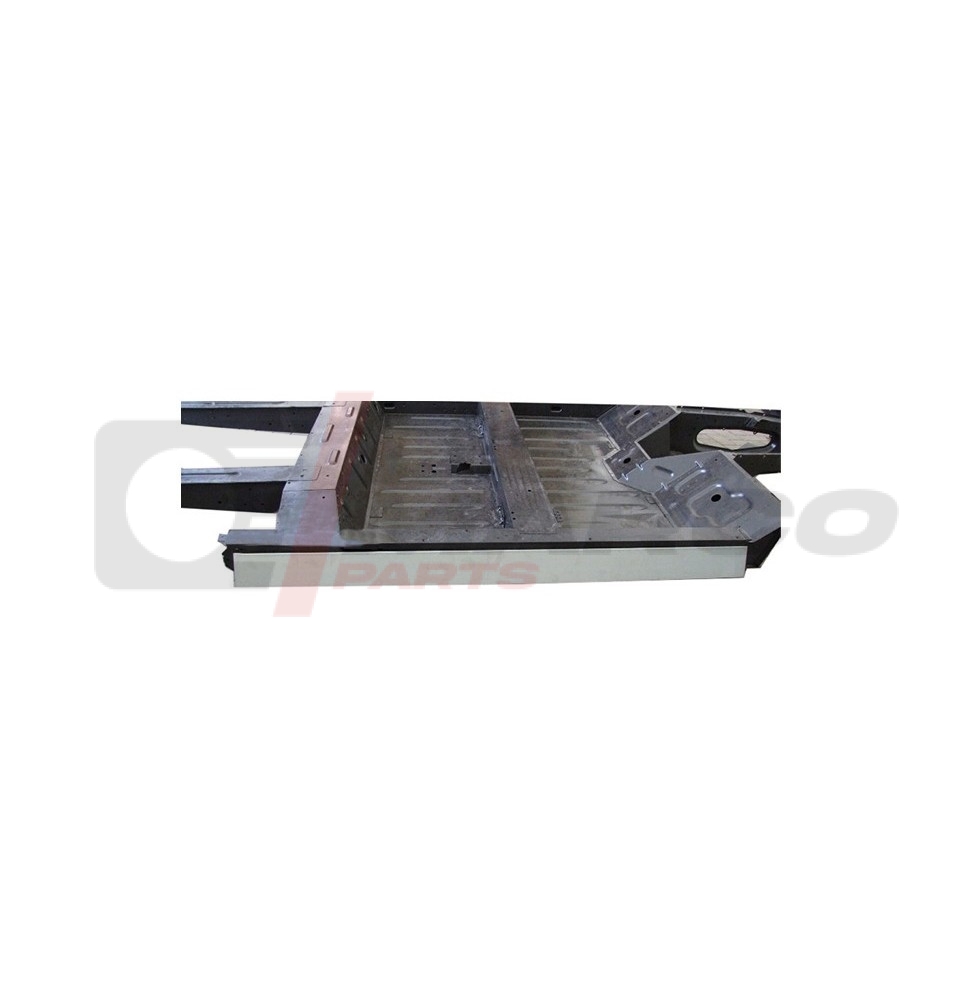 Reparación de chapa del chasis del Renault 4