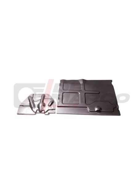 Reparación del panel del paso de rueda trasero derecho