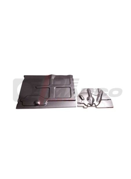 Repair Sheet Metal for the Left Rear Wheel Arch + reinforcement plate for Renault 4