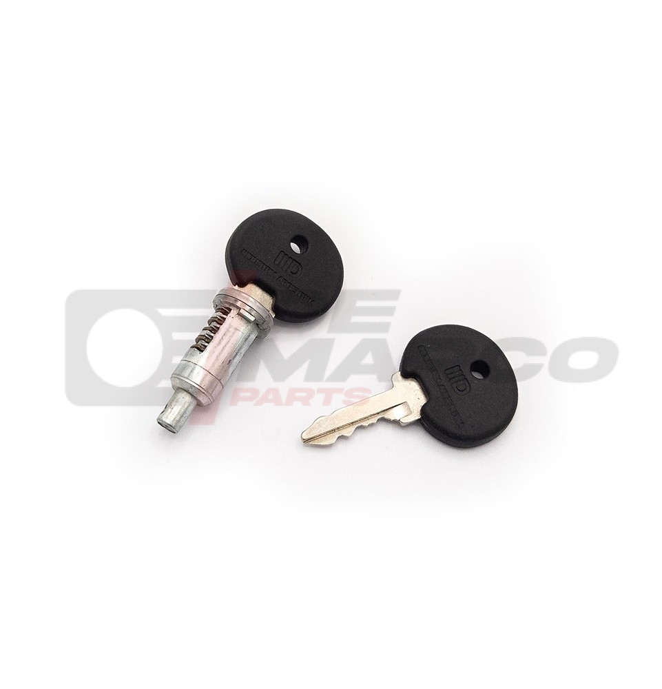 Cilindro de cerradura de puerta con 2 llaves Renault 4, R4 F4, R4 F6, R5, R6, R12,15 y R17