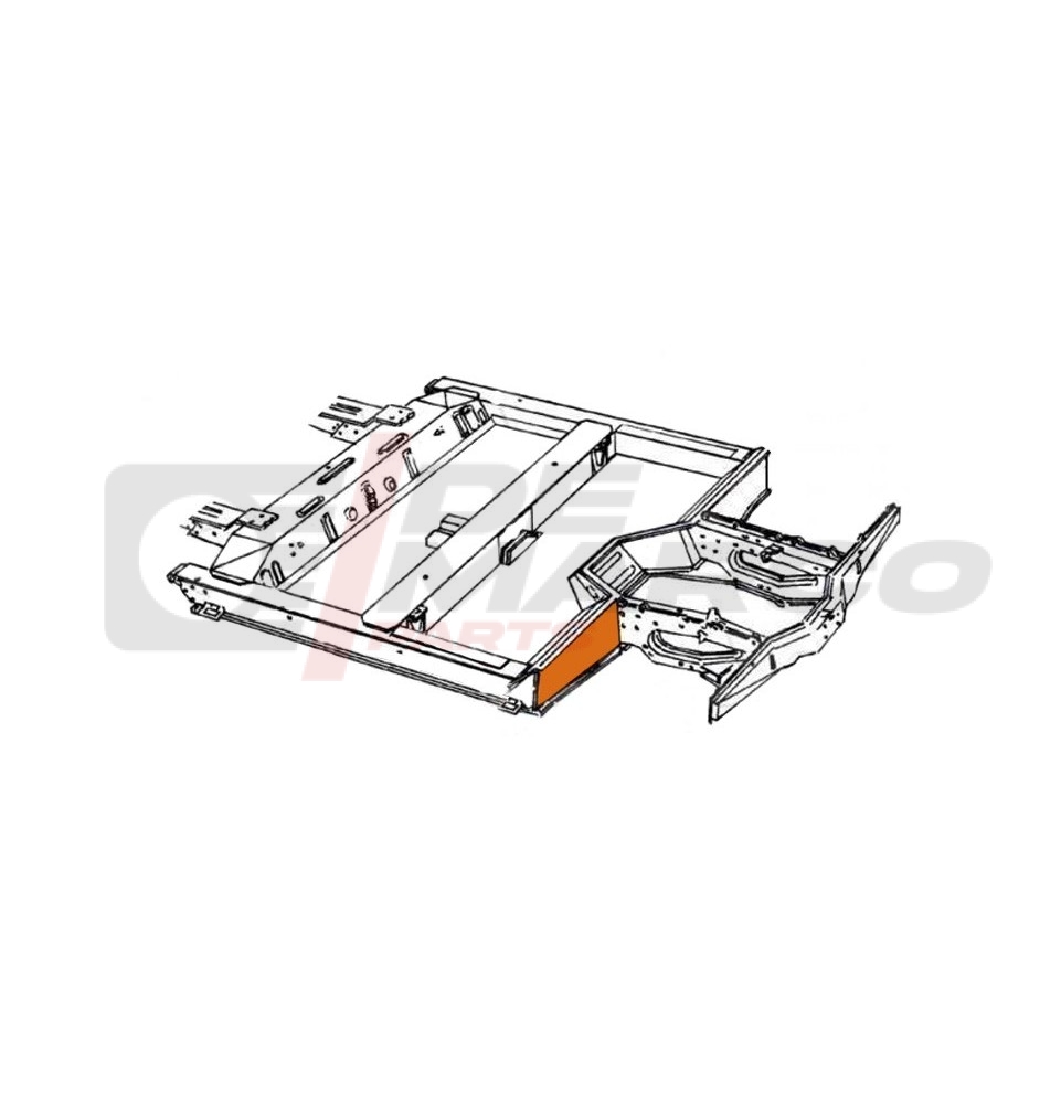 Frankberg Barra Sensore Posteriore Destro Con Kit Riparazione Cavi – Compatibile Mercedes Classe R W251 V251 (2006-2014) – 2516903026 - 3