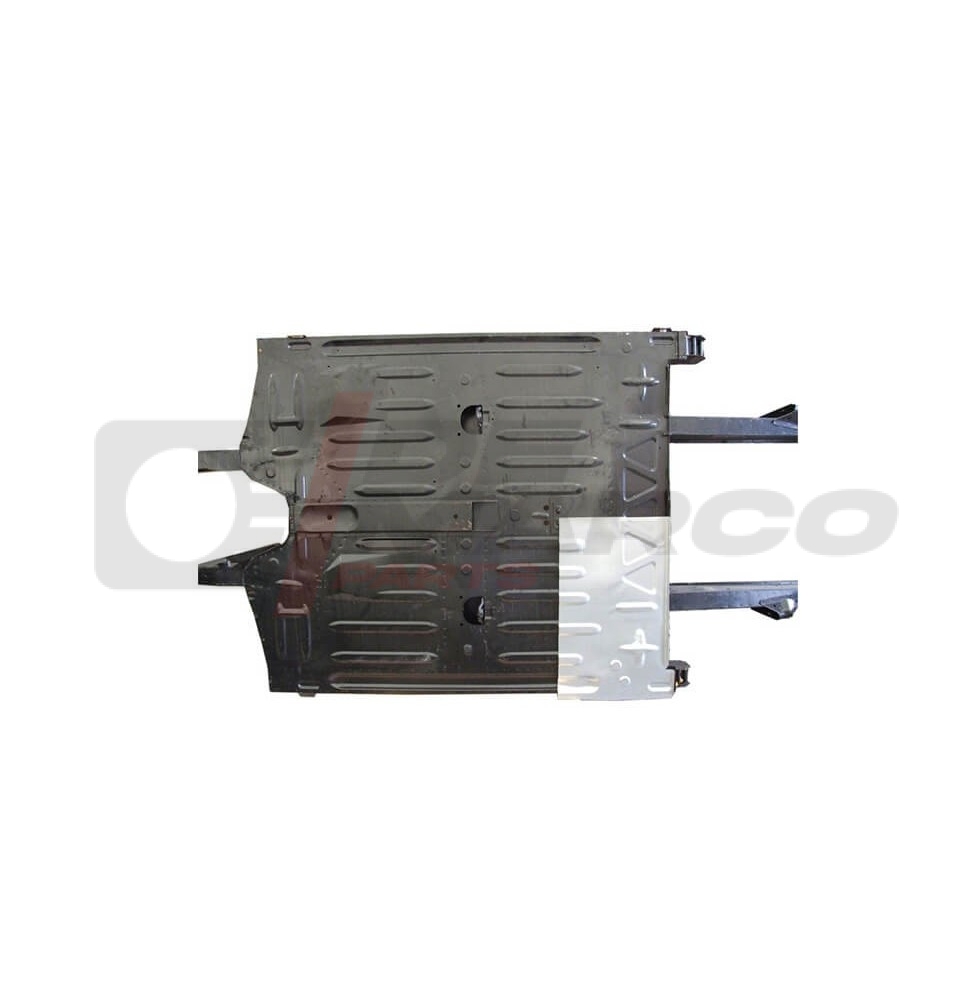 Panel de piso trasero derecho de Renault 4 y R6 Panel de piso trasero derecho de Renault 4 y R6
