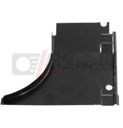 Reparación del paso de rueda del bastidor trasero izquierdo del Renault 4