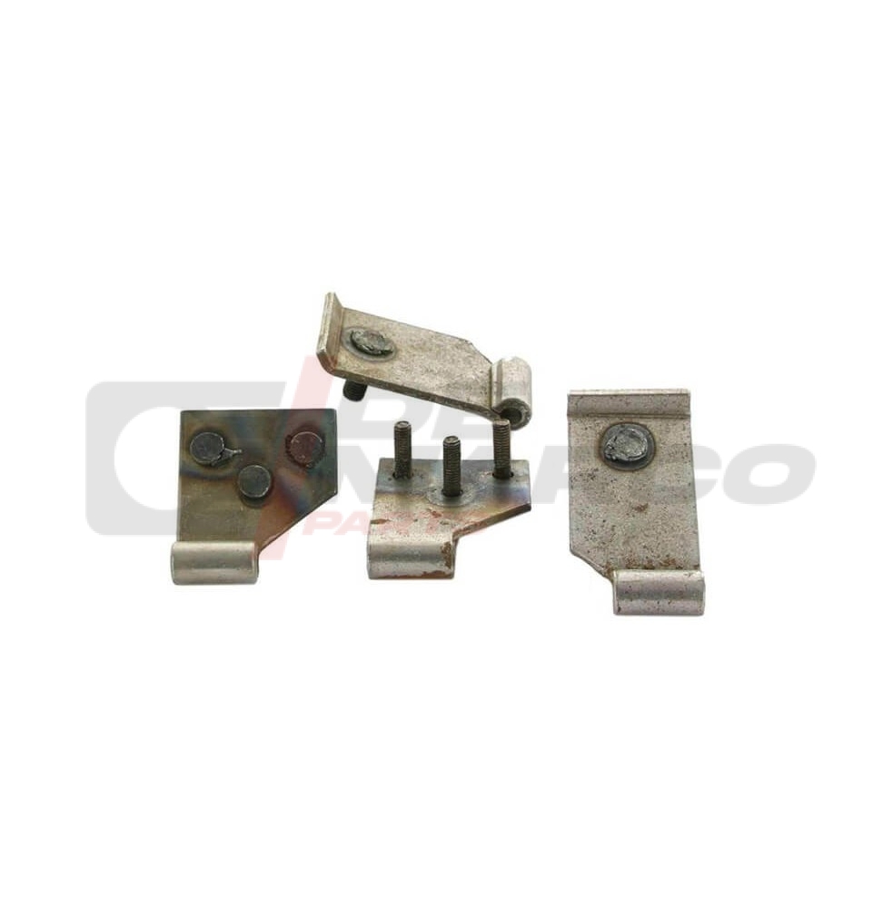 Front hood hinge set for Renault 4