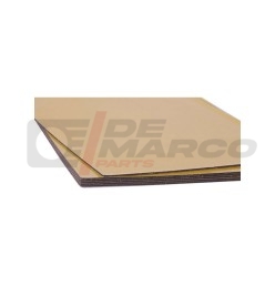 Juego de alfombrillas bituminosas adhesivas de 550x250 mm (6 piezas)