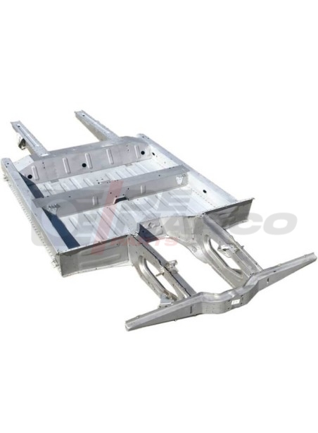 Galvanized Complete Frame for Renault 4, R4 F4, R6, and Rodeo