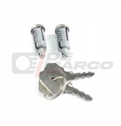 Par de cilindros de cerradura de puerta para Renault 4 y furgonetas