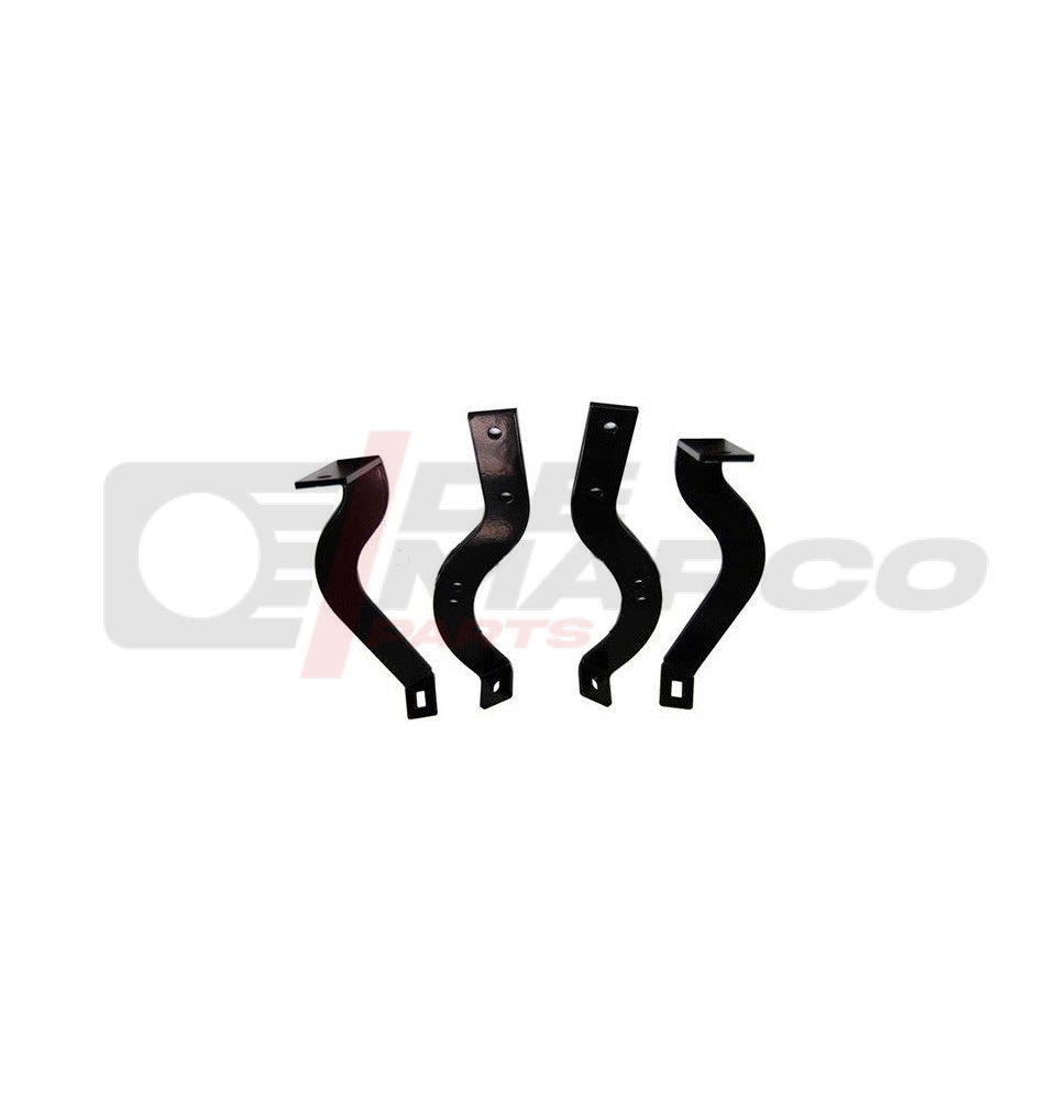 Kit de soporte de montaje para parachoques trasero de Renault 4 (4 piezas)