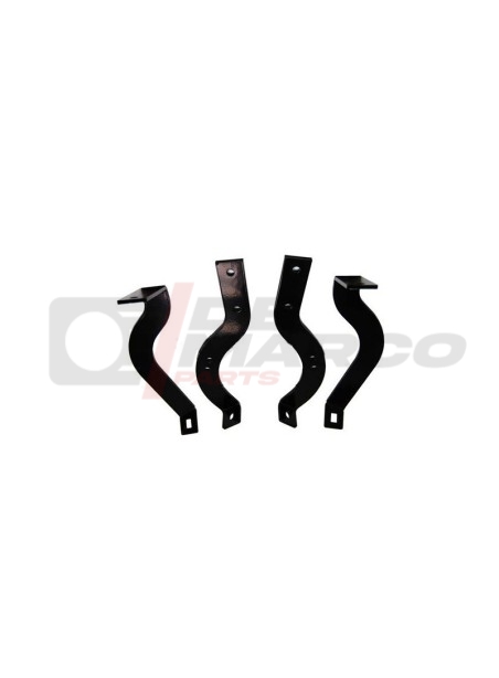 Kit de soporte de montaje para parachoques trasero de Renault 4 (4 piezas)