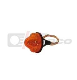 Indicator light orange complete adaptable for R4, Dauphine, Mehari, HY and DS