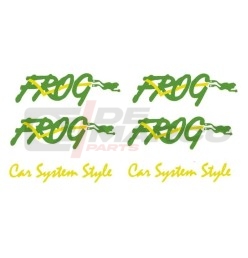 Juego de pegatinas Renault 4 FROG